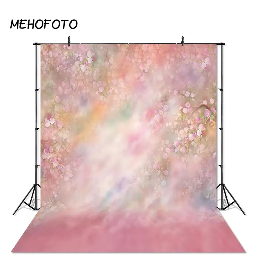 

Newborn Photography Backdrops Pink Floral Baby Portrait Photo Background for Pictures Photo Booth Studio Props
