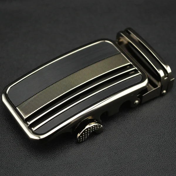 Men\'s Belt Head Belt Buckle Leisure Belt Head Business Accessories Automatic Buckle Width 3.5CM belts men high quality LY1642-06