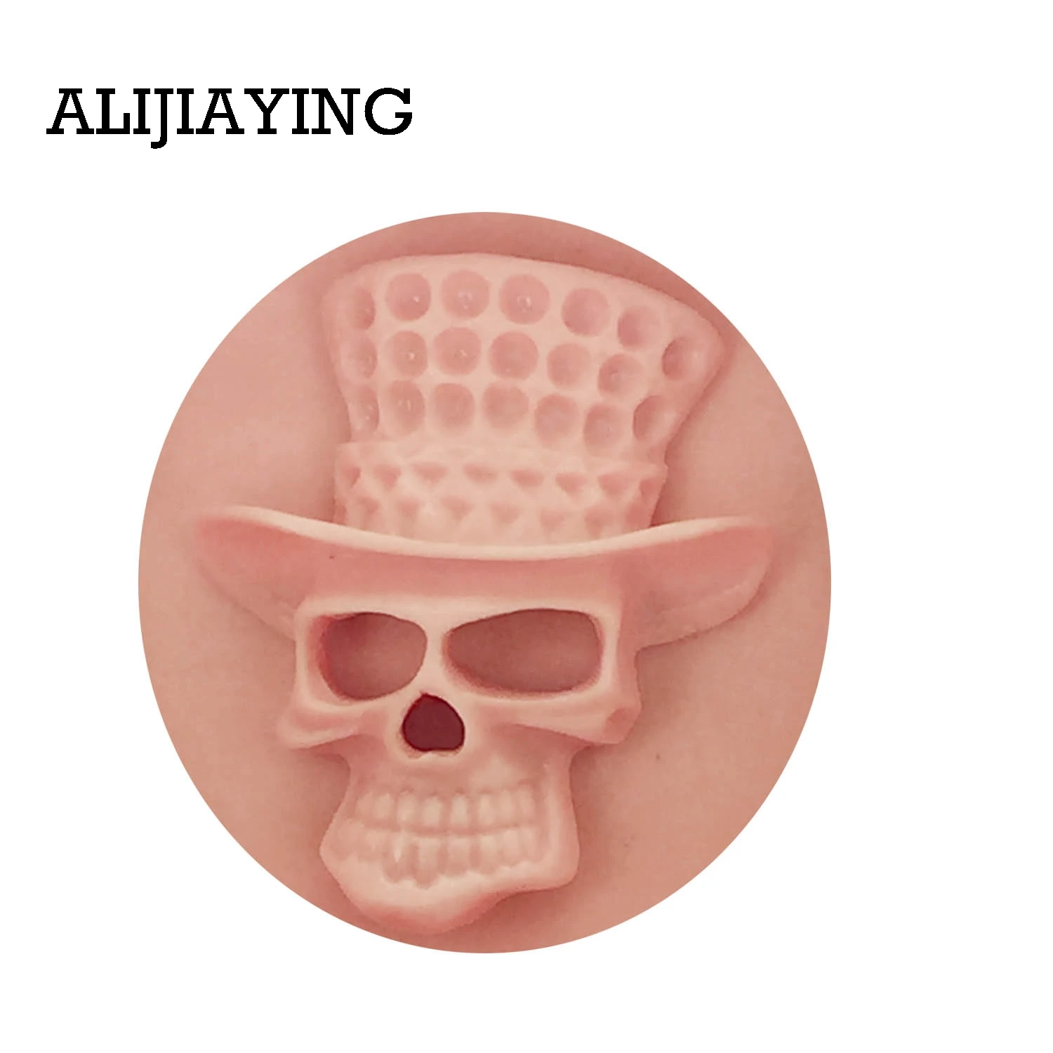 DY0031 Skull Fondant Silicone Mold Sugar Craft Cake Decorating tools DIY molds Clay Candy Moulds