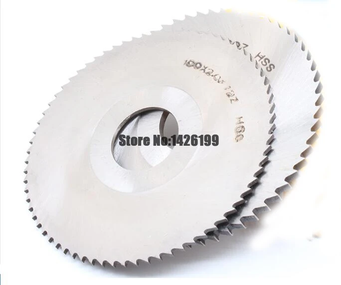 Imagem -04 - Fresa de Lâmina de Serra Hss Slotting Cutter 40 mm 50 mm 60 mm 75 mm 80 mm 100 mm 125 mm Espessura 02 Mm40 mm 1pc