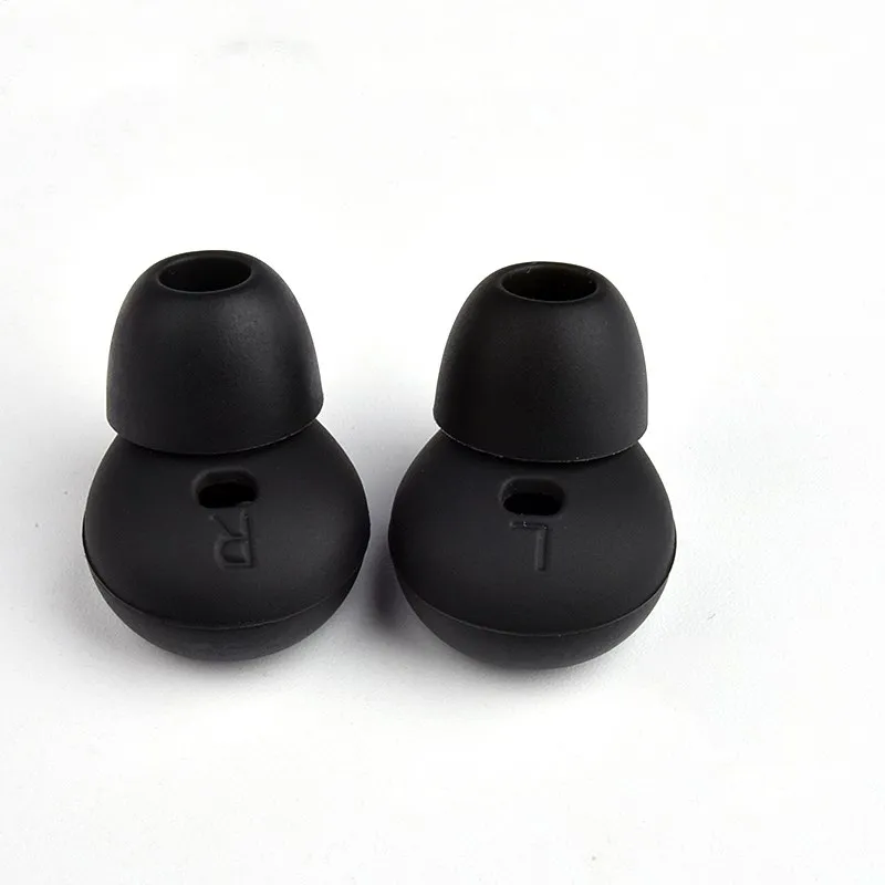 2 Pairs Silicone Anti-Slip Ear Buds Ear Tips Replacement for Samsung Gear Circle SM-R130 Bluetooth-compatible Earphone Gels