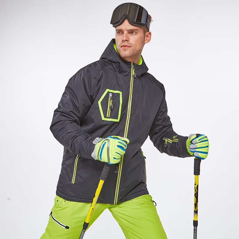 Détecteur de mouvement pour homme, veste de Ski, de randonnée, de Camping, de cyclisme, imperméable, coupe-vent, manteau thermique, veste de neige,