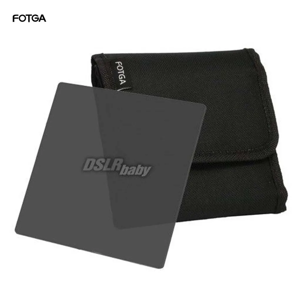 

Fotga Wide Square Neutral Density Full ND2/ND4/ND8 Filter for Matte Box Holder 4 x 4"