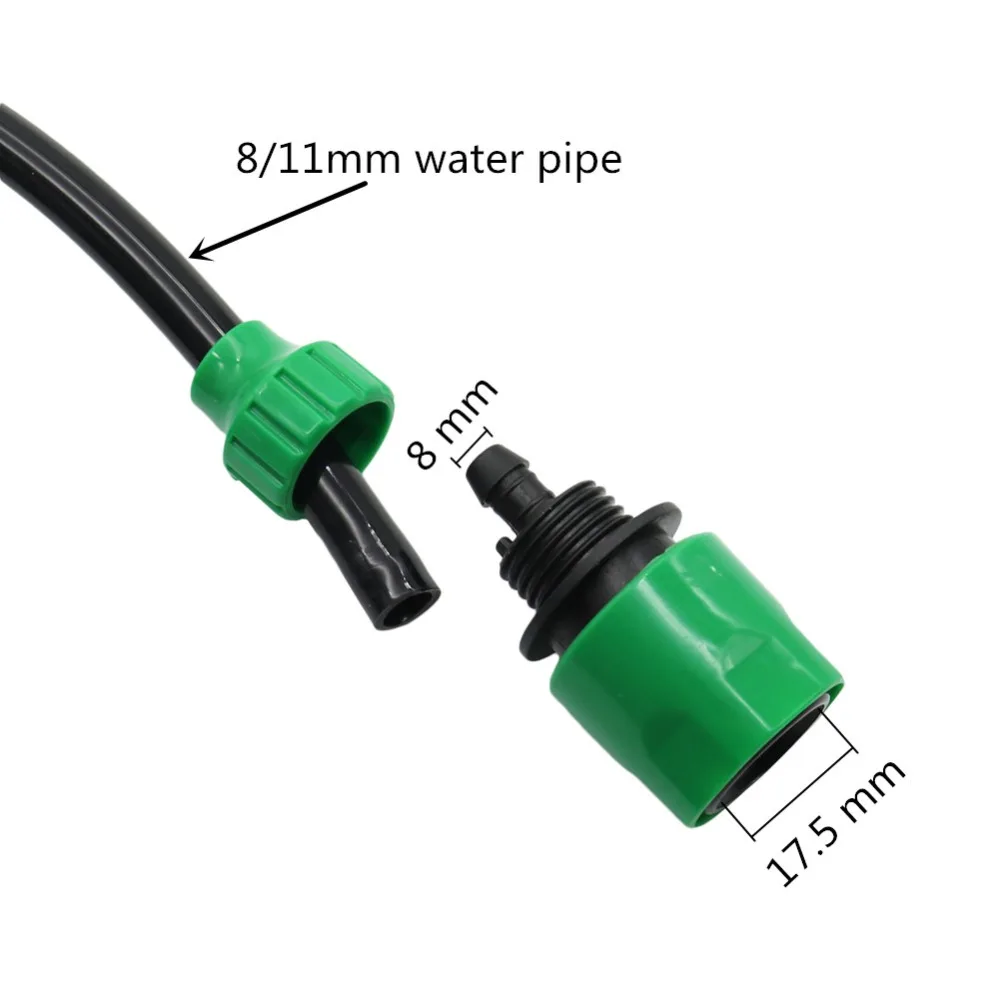 Garden Irrigation hose Gardening watering hose 8/11 mm flexible water pipe 5m/10m/20m 3/8