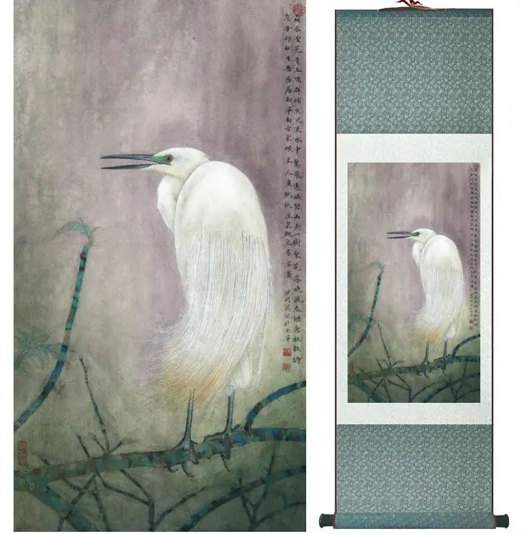 

Bird on the tree painting Chinese wash painting home decoration painting Chinese traditional art panting No.32416