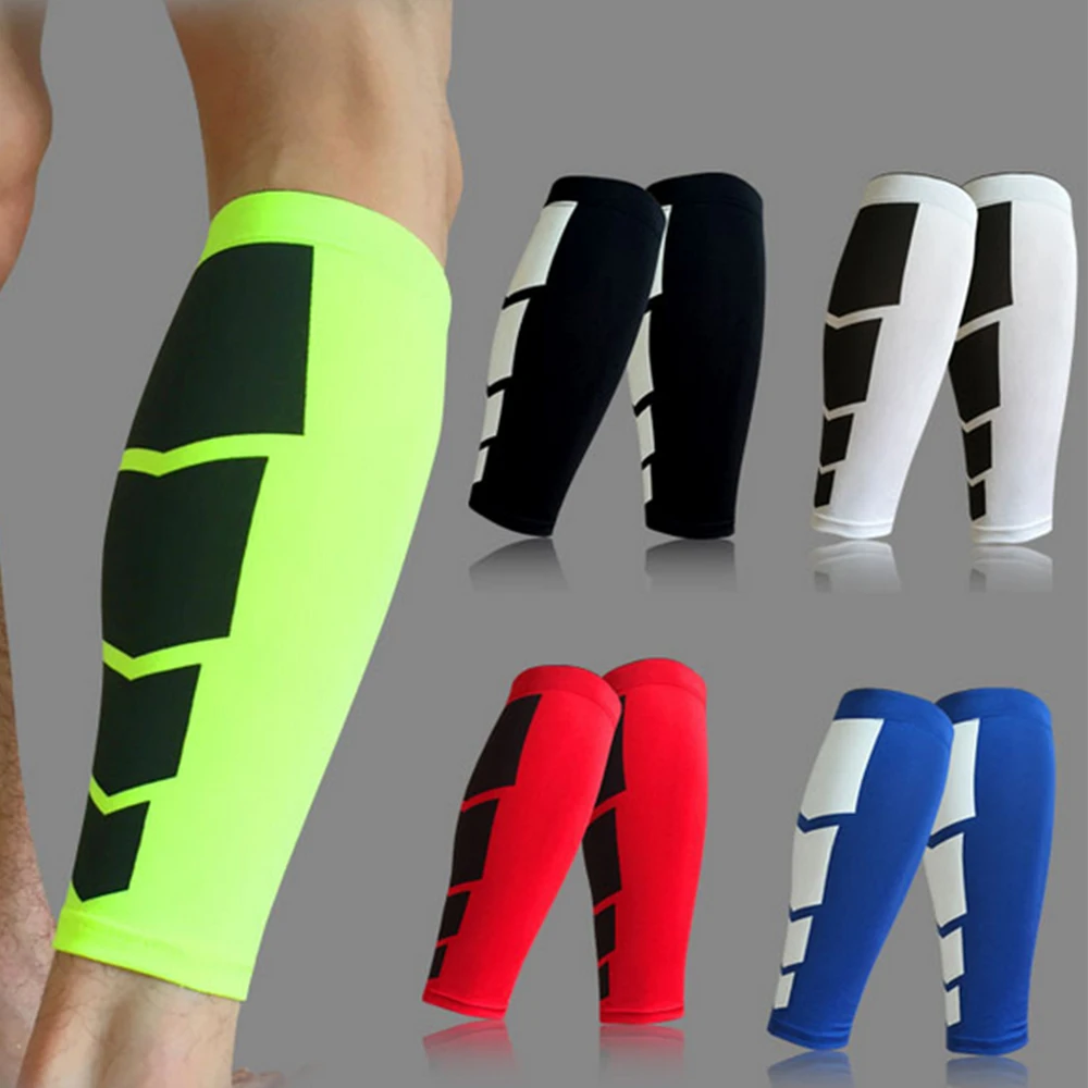 Cycling Leg Sleeves Compression Running Hiking Leg Warmers Bicycle Outdoor Sports Wear Safety Sport Calf Protector Sleeve Men