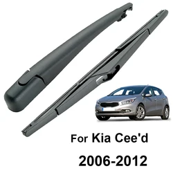 Xukey Rear Windscreen Wiper Arm and Blade Set For Kia Ceed Pro Cee'd SW MK 1 Hatchback 2006 2007 2008 2009 2010 2011 2012