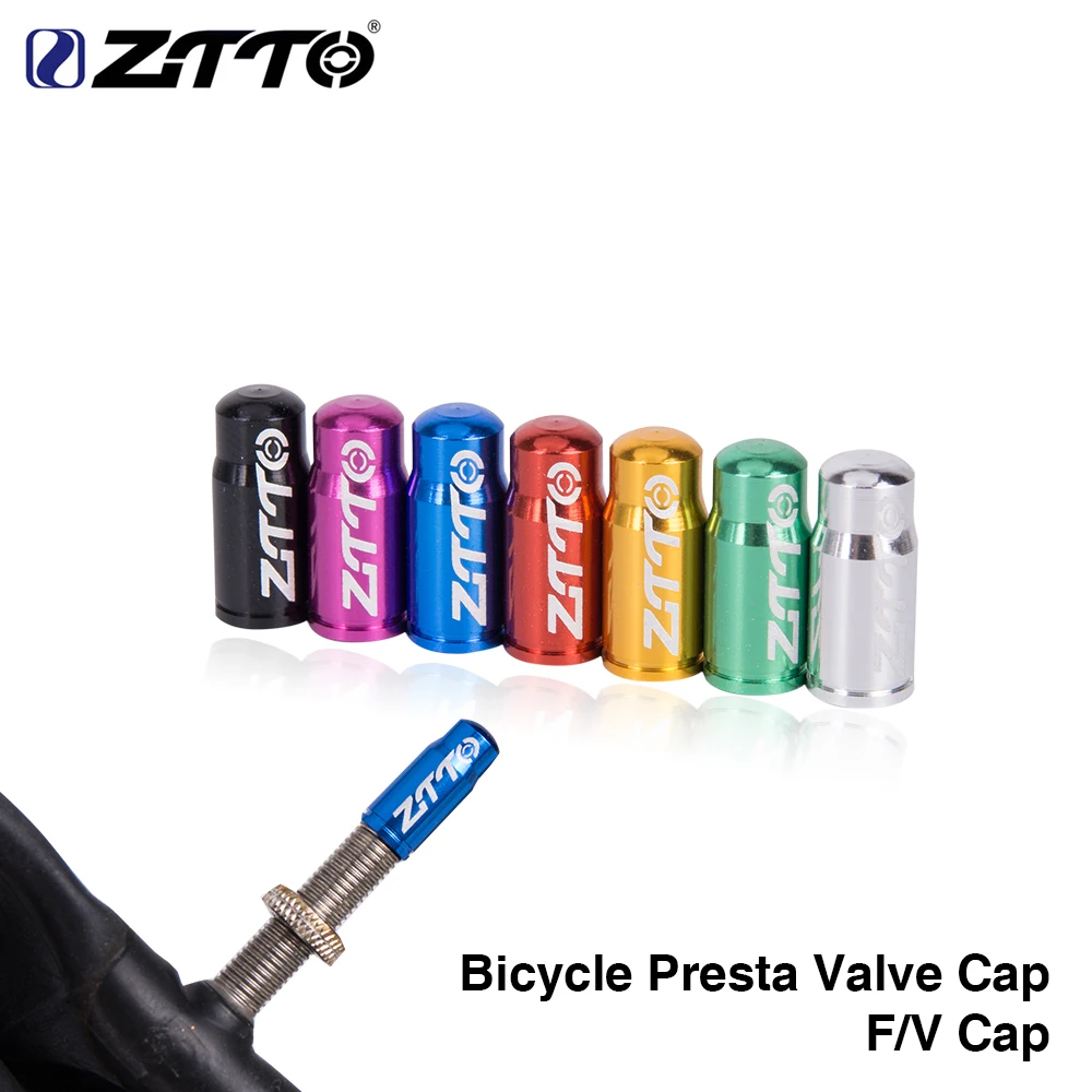 ZTTO FV Fahrrad Presta-Ventilkappen für MTB Rennrad Französischer Reifen F/V Schlauch Staubschutzabdeckung
