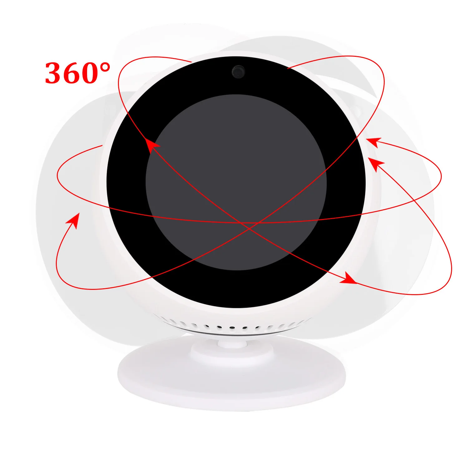 Adjustable 360 Rotation Magnetic Bracket Base Stand for Echo Spot Smart Speaker Accessories