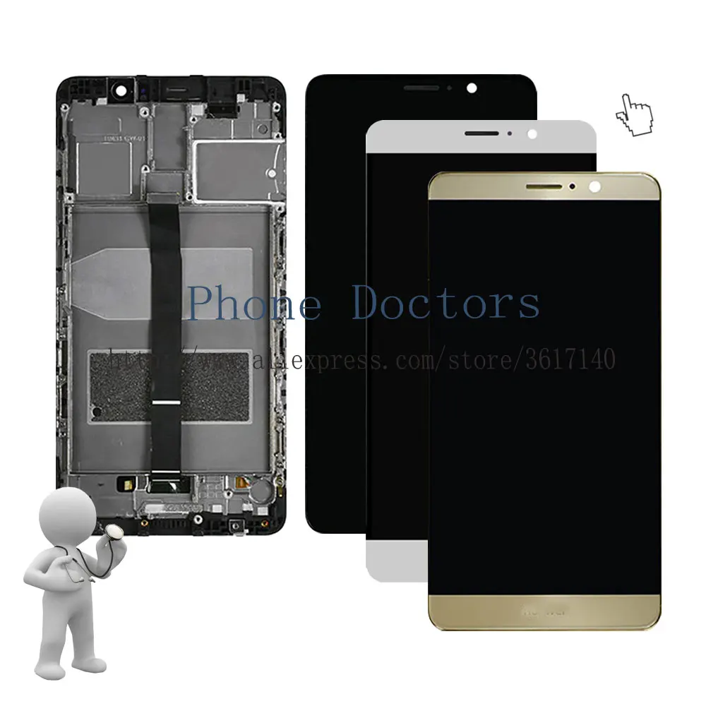 

5.9'' Full LCD DIsplay + Touch Screen Digitizer Assembly + Frame Cover For Huawei Mate 9 MHA-L09 MHA-L29 ; New ; Tracking Number