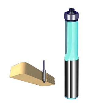 1Pcs 1/2*1/2 Straght ขอบสีแดงตัด Frazier เครื่องตัดมีดเครื่องมือ Fresa Router Bit สำหรับไม้ Fresa 9348