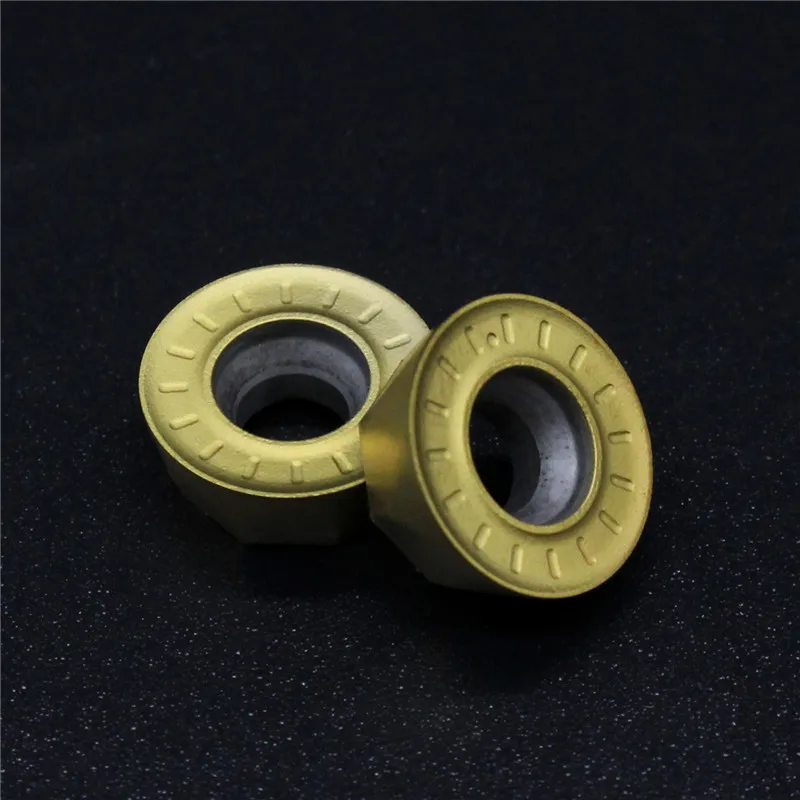 10pcs RPMT1204 TT 9080 Carbide Milling Inserts Indexable Milling Cutter Machine Turning Tool Cutting Tools RPMT 1204