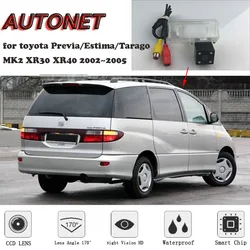AUTONET HD Night Vision Backup Rear View camera For toyota Previa/Estima/Tarago MK2 XR30 XR40 2002~2005/license plate camera