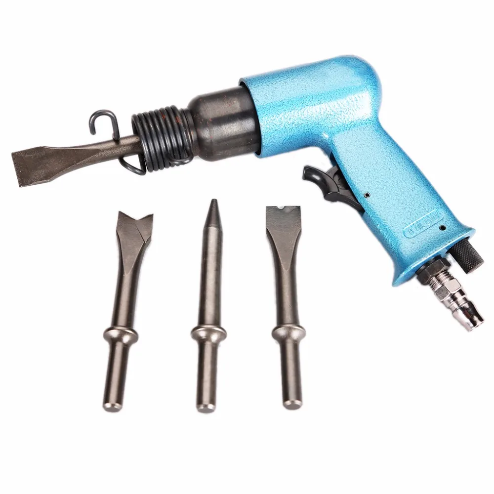 HM-160 150mm Air Hammer with 4-piece Chisel Pneumatic Riveter Hammer Guns with Adjustable Speed Air Tool Drop shipping/wholesale