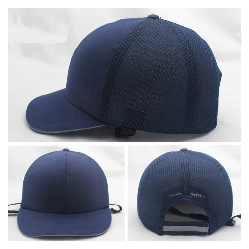 Nieuwe Zomer Bump Cap Baseball Hoed Stijl Beschermende Hi-Viz Harde Hoed Werk Veiligheid Helm Voor Werk Site Hoofd bescherming