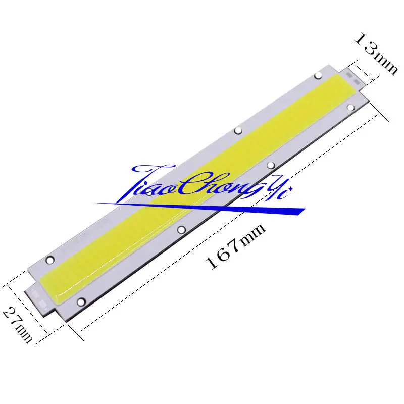 New Ultra bright LED 100W COB pure cool white light source lamp chip DIY 180x27mm 33V