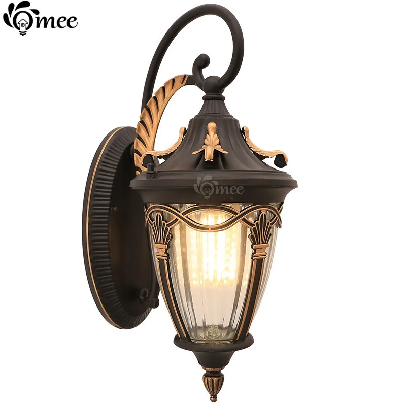 

Europe Outdoor Led Wall Light Waterproof Porch Lamp Vintage Stair Lights classical Luminaire Lamps Home Fixture sconce Lighting