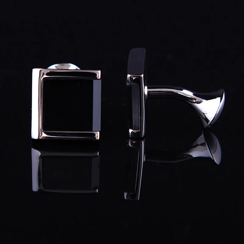 KFLK Jewelry shirt cufflinks for mens Brand Black cuff link Wholesale bouton High Quality Luxury Wedding Male Gift guests