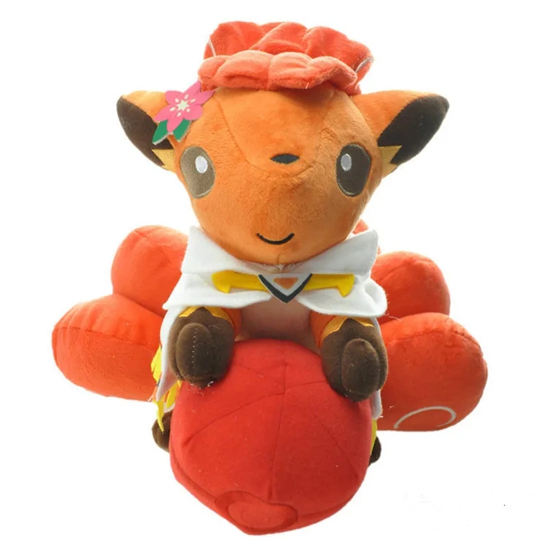 

Pokemon large size 28CM Mini cute cappa Vulpix plush toy for Christmas present for the doll