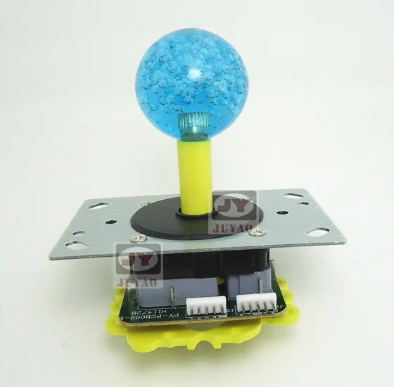 2 قطعة/الوحدة الكريستال فقاعة أعلى الكرة المقود و microswitch ، أجزاء لممر لعبة آلة