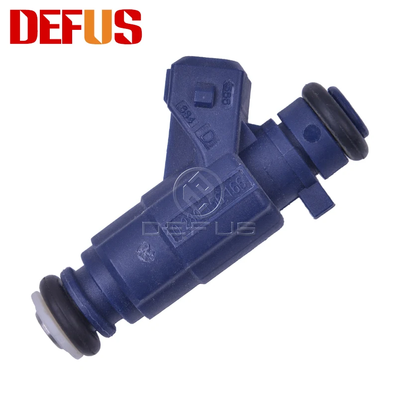 4PCS Fuel Injector Nozzle OEM 0280156166 For BYD F3 Hafei Xiali N3 JAC TONG SAIMA Injection Injectors Fuel Replacement Car Parts