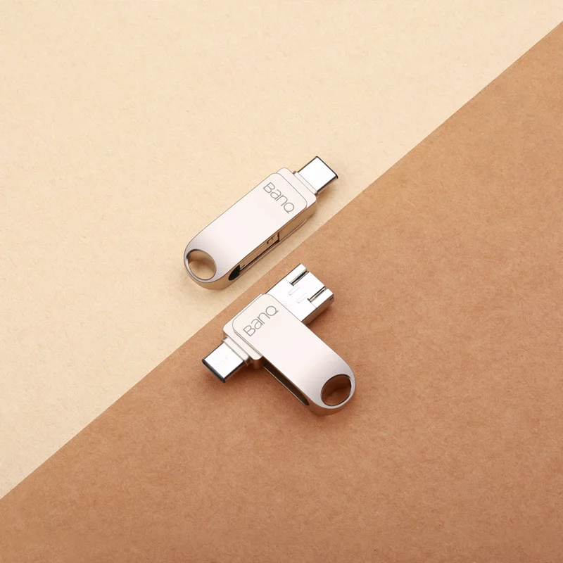 BanQ-Clé USB 3.0 haute vitesse C80, micro en métal, 32 Go, 64 Go, 16 Go