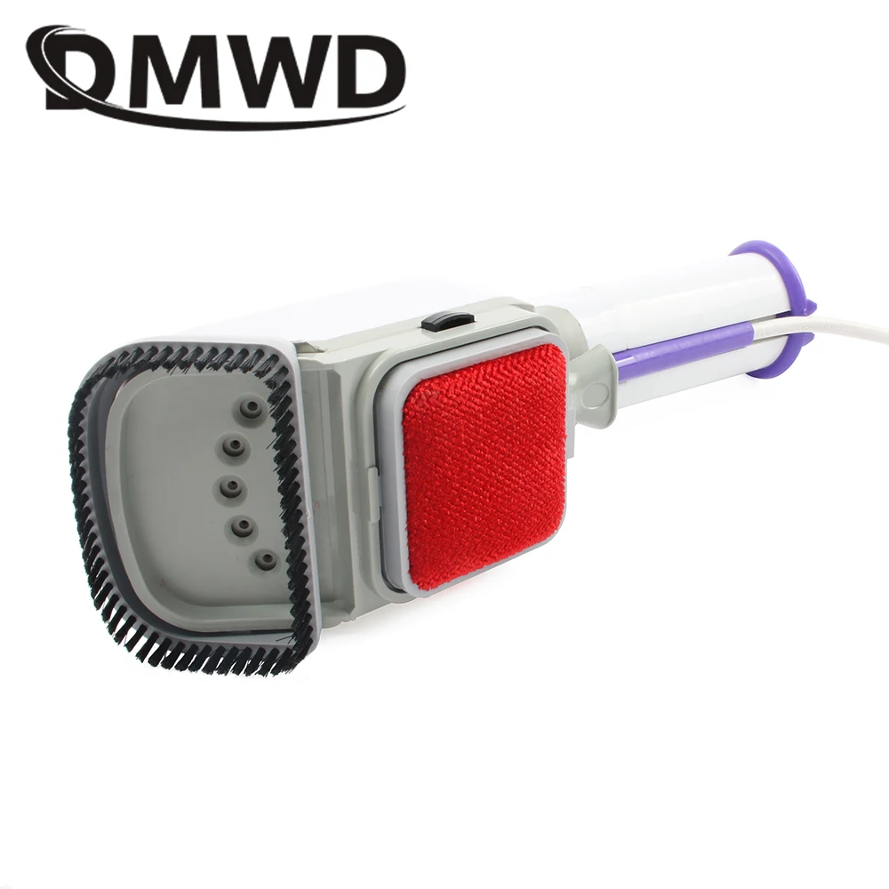 DMWD Portable Handheld Electric Steam Brush Clothes Mini Portable Travel Iron Garment Steamer Lint Remover 220V 110V EU US plug