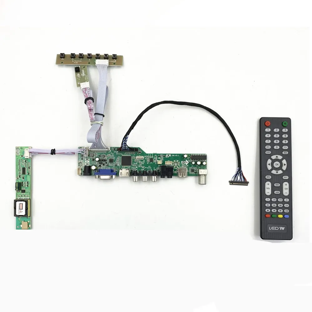 

USB AUDIO HDMI-compatible LCD TV Controller Board for UB141X01 14.1 inch 1024(RGB)x768 CCFL LVDS TFT LCD easy DIY Repair