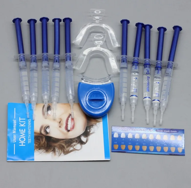 

Smile Professional Portable Dental Equipment 10 Pieces White Tooth Teeth Whitening System Whitener Bleaching Kit Oral Gel Kit