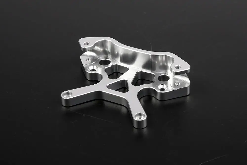 Staffa di sospensione di supporto per torre ammortizzatore anteriore in lega metallica CNC Baja 5B 5T 5SC