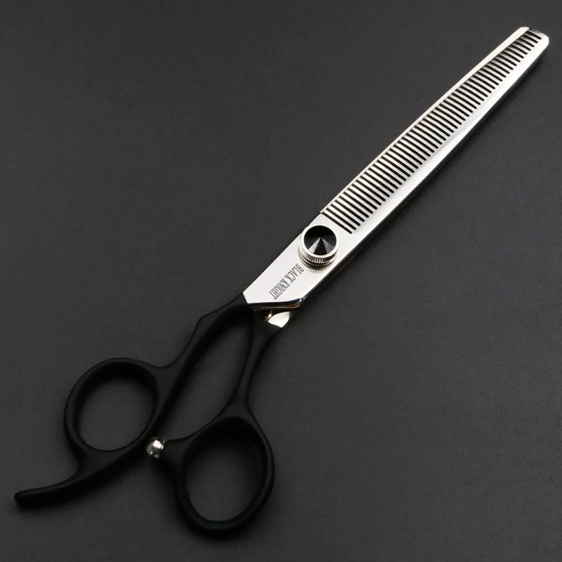 7\'\' Left Hand High-Class Hairdressing Scissors 440C 62HRC Dogs Cats Pets Thinning Shears Hair Scissors