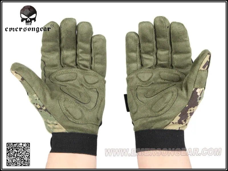 Tactical Full Finger Lightweight Glove, Emerald 2, EM8718