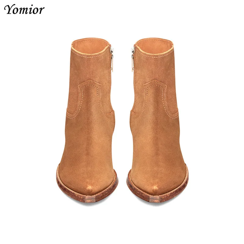 New Classic Brand Design Genuine Leather Men Ankle Boots Fashion Autumn Winter High Quality Chelsea Boots Dress Platform Boots