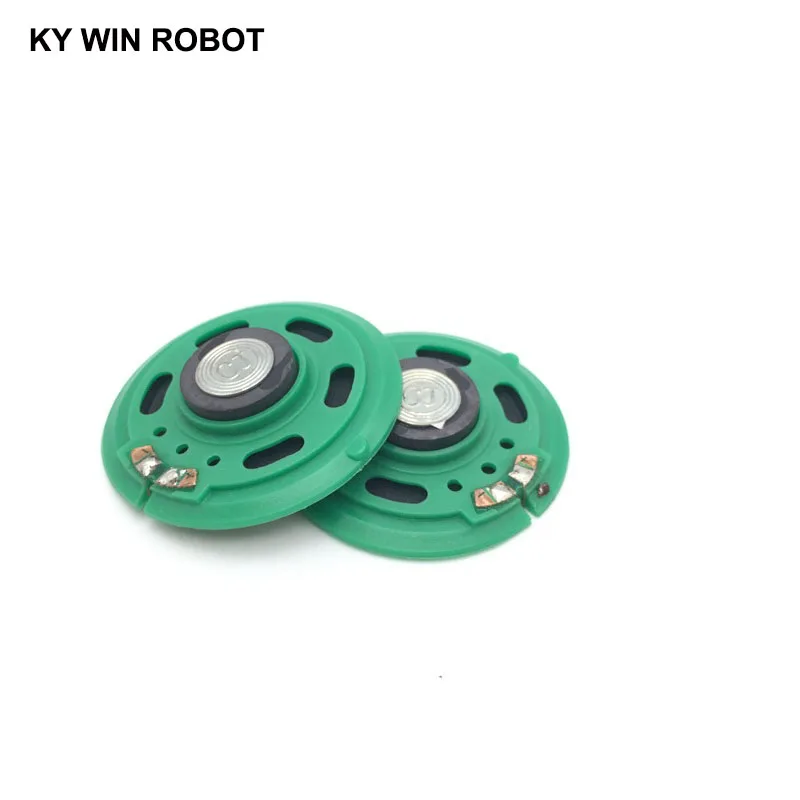 2 pz/lotto nuovo altoparlante ultrasottile telefono corno giocattolo-auto corno 8 ohm 0.5 watt 0.5 W 8R altoparlante diametro 57MM 5.7CM spessore 9MM