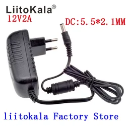 Liitokala lii-500 Adapter 12V 2A 3A Power Adapter to Monitor The Power Supply DC5.5*2.1mm Port