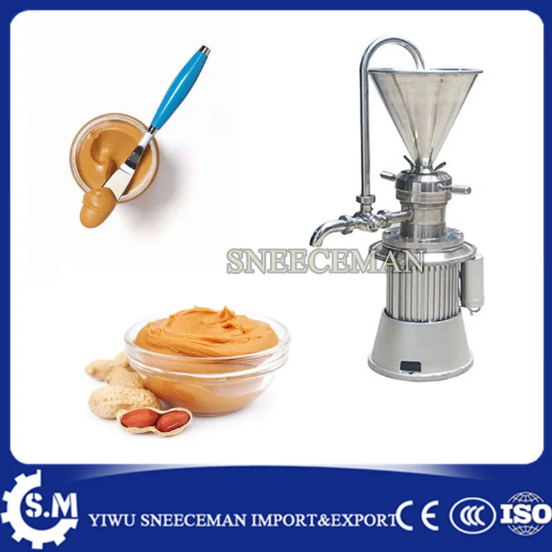 

Vertical type colloid mill Superfine Grinder for peanut homogenizer crusher peanut butter