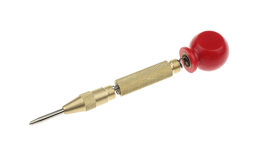 Negende Wereld 1 Stuks 5 inch HSS Automatische Center Punch Veerbelaste Markering Startgaten Met Een Beschermhoes