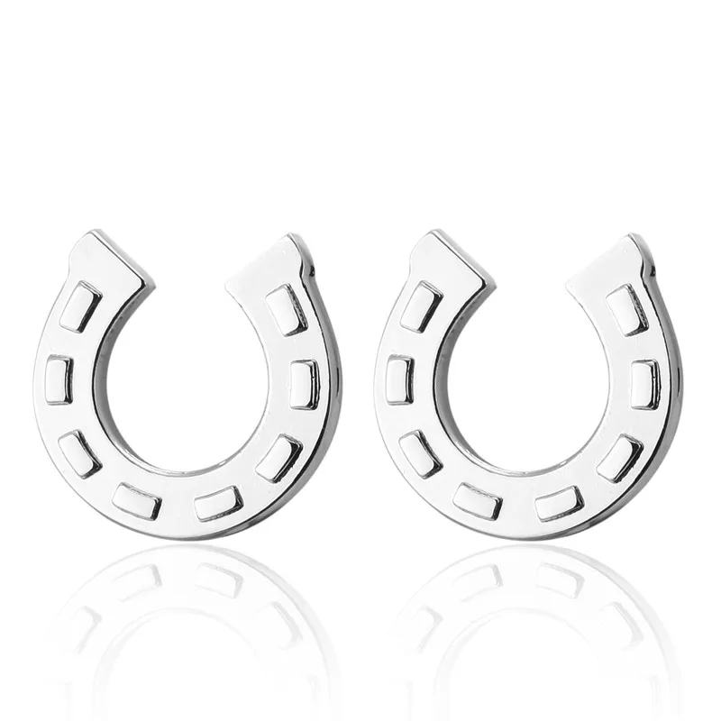 

C-MAN shirt cufflinks for mens Brand cuff buttons Silvery Horseshoe cuff link gemelos High Quality abotoaduras Designer Jewelry