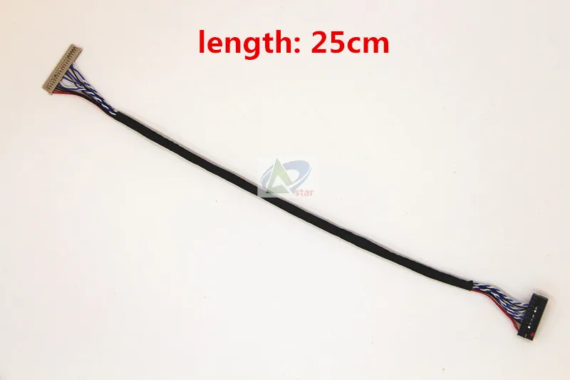 Linha de tela LCD de 10,4-16 polegadas Placa de motorista genérica Cabo DF14 20pin solo 6 lvds cabo LVDS 1ch, 6 - bit