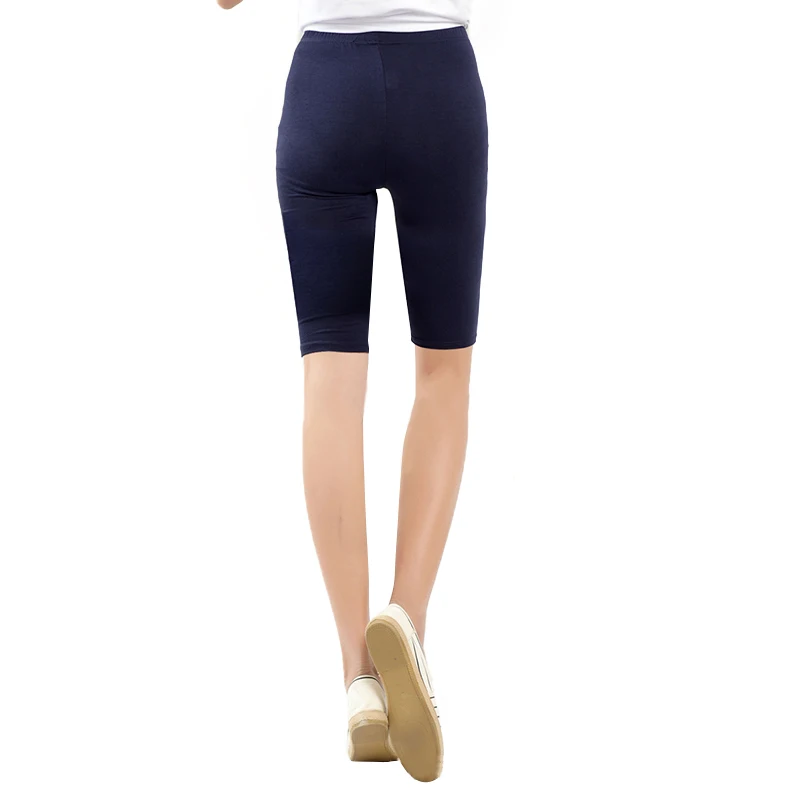 Pantalones informales elásticos hasta la rodilla para mujer, pantalón corto de Fitness, Spodenki Damskie, novedad de 2022, gran oferta