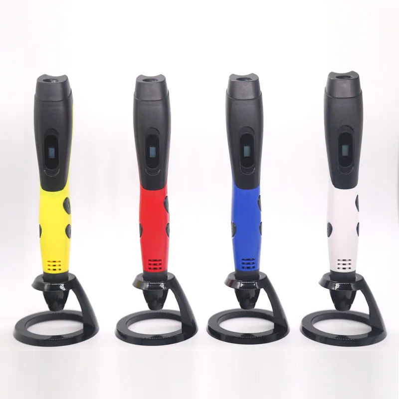 new version 3d pen 3d printer pen USB power supply is safe and convenient, with storage bag, easy to carry to outdoor creation