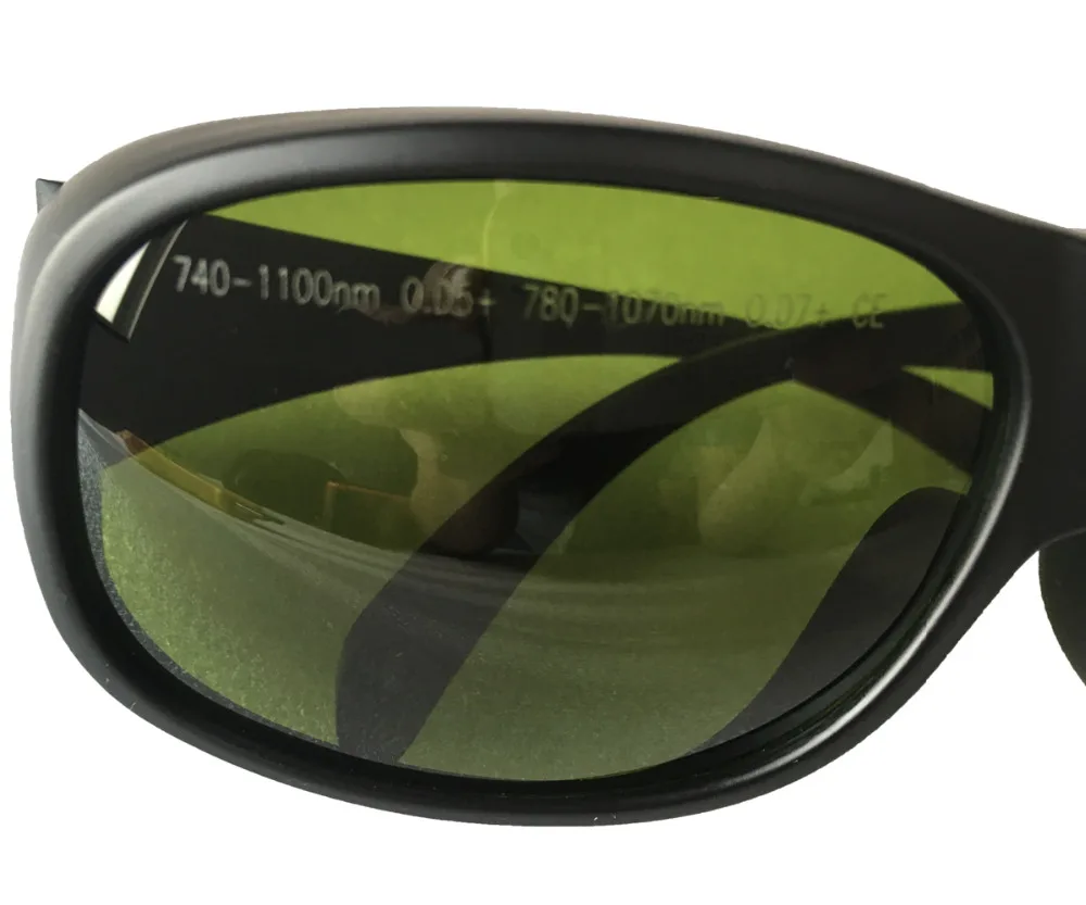 Gafas de protección láser para ojos, lentes de longitud de onda múltiple, 755, 808 y 1064nm, ND:YAG