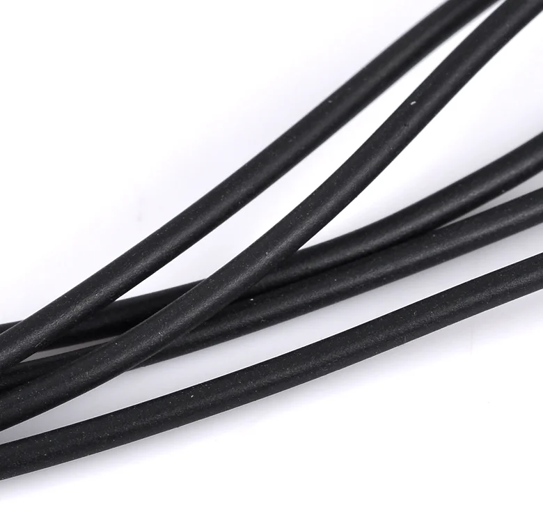 DoreenBeads Cao Su Trang Sức Dây Tròn Đen 2Mm, 10M Chiều Dài (B22142), Nghĩa Ô
