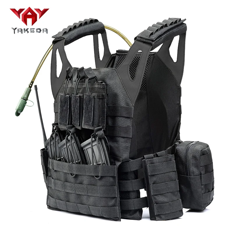 Yakeda Army Fans Outdoor Vest Cs Game Vest Special Police SWAT Tactical Vest  Forces Combat Training Vest