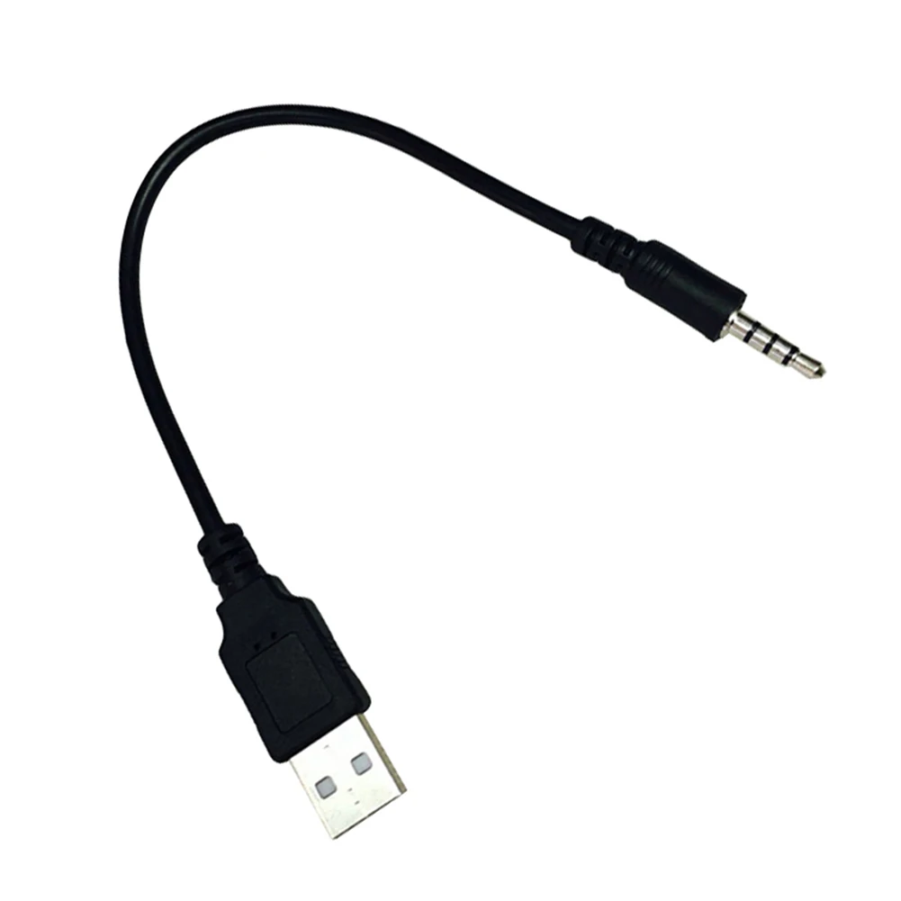 3,5mm Stecker auf USB AUX Jack Audio Kabel Lade Adapter Kabel Draht für Auto MP3 2019NEW