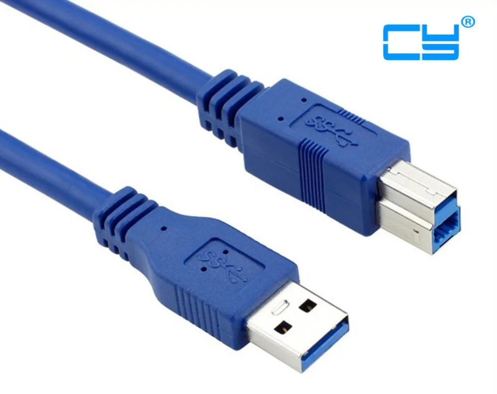 USB3.0 Druckerkabel USB 3.0 Ein Stecker AM bis USB 3.0 B typ Männlichen BM USB3.0 Cable1.5m 3 mt 5ft 10ft 1,5 mt 3 mt 5 Meter