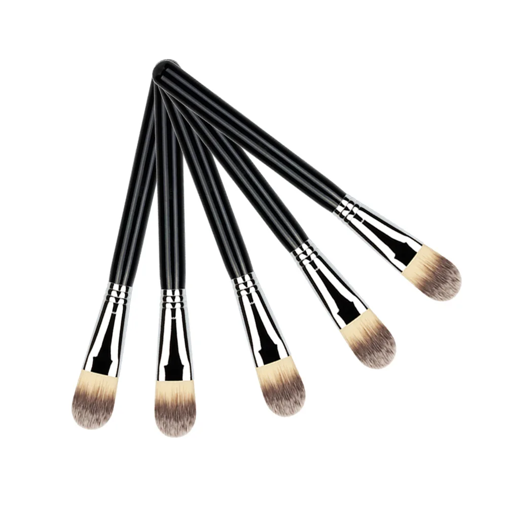 

Wholesale 500pcs 3 colors Daily Makeup Cosmetic Brush Single Blusher Universal Powder Foundation Brush Mask Brush Free Shipping