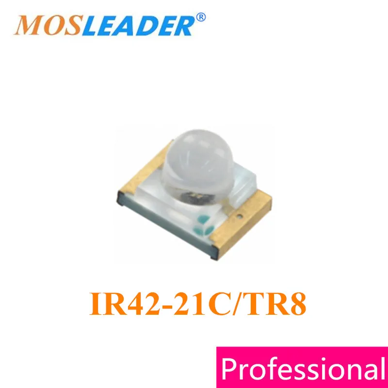 

Mosleader IR42-21C/TR8 100PCS 1000PCS SMD 1.8MM IR42-21C Water clear High quality