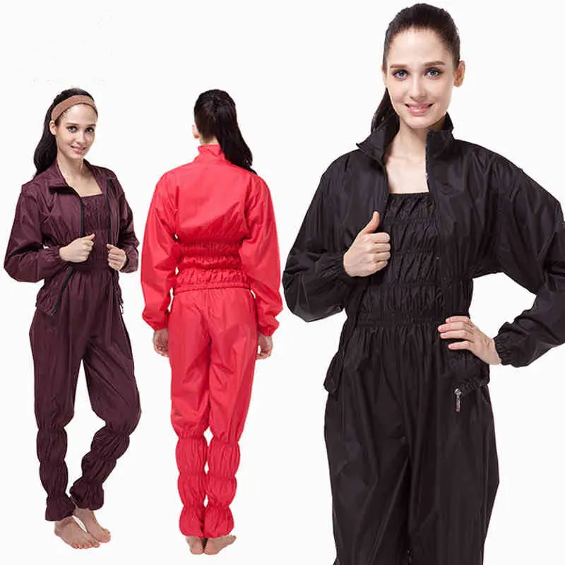 Aerobics Running  Weight Loss Pants Suit Set Fitness Gym Slimming Pants Shirt Women Sauna Suit Sauna Pants and Shirt