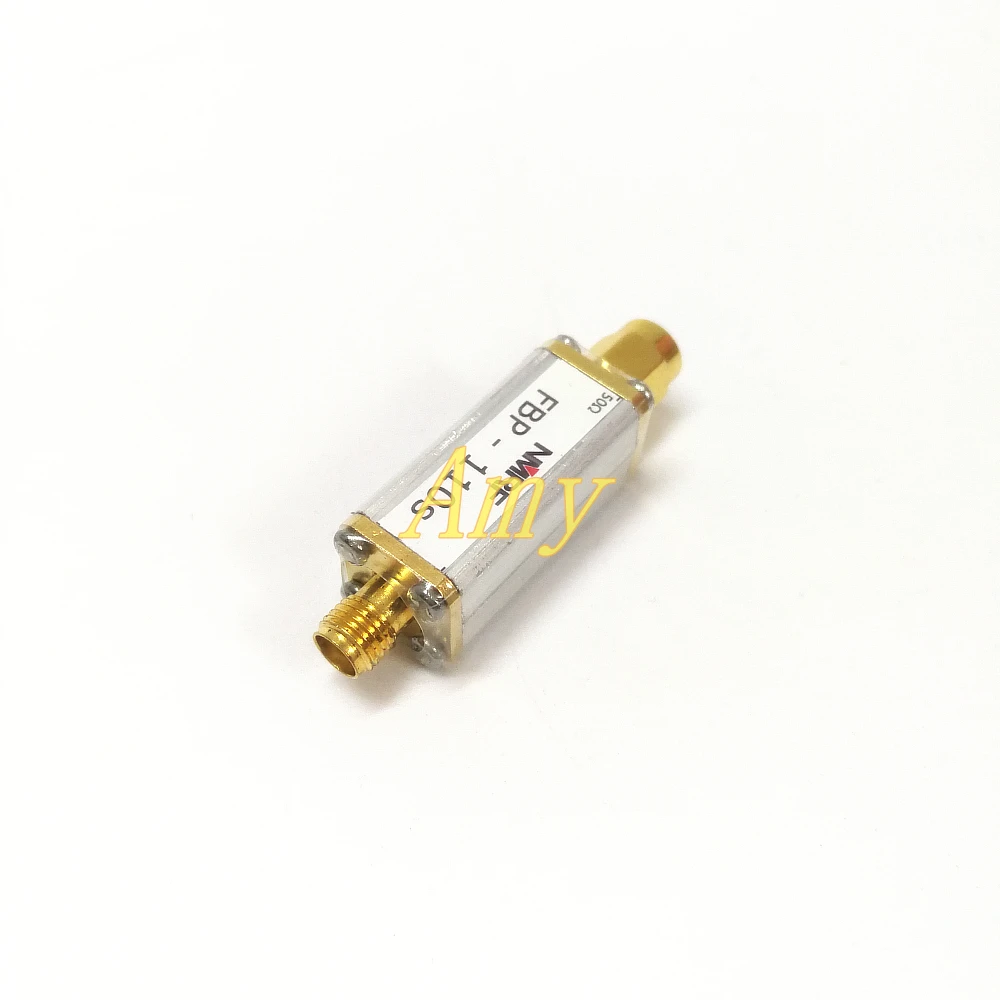 110MHz RF coaxial band pass SAW filter, bandwidth 2MHz, SMA interface